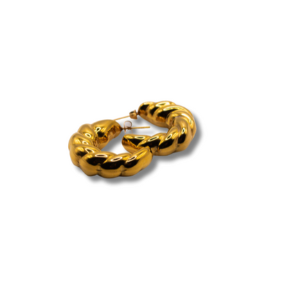 Croissant earring